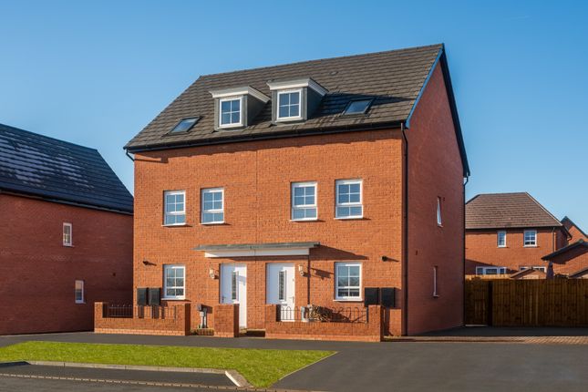 Thumbnail Semi-detached house for sale in "Newton" at Sulgrave Street, Barton Seagrave, Kettering