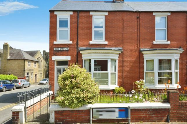 Thumbnail End terrace house for sale in Raby Gardens, Bishop Auckland