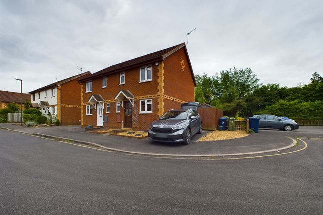 Thumbnail End terrace house to rent in Stanbury Mews, Hucclecote, Gloucester