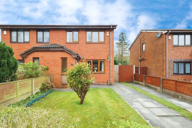 Thumbnail Semi-detached house for sale in Bottomfield Close, Oldham, Greater Manchester