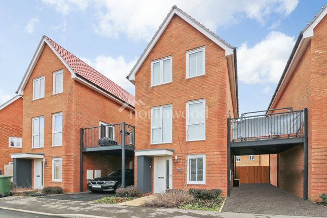 Thumbnail Detached house to rent in Marsh Rise, Kingsnorth, Ashford