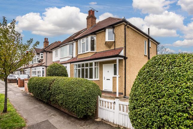 Thumbnail Semi-detached house to rent in Fieldsend Road, Cheam, Sutton