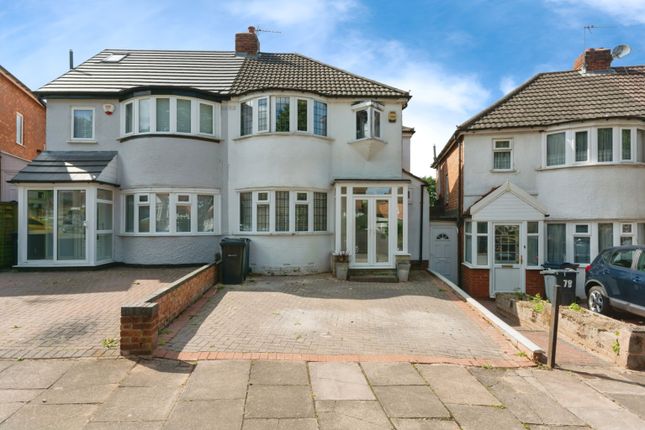 Semi-detached house for sale in Marsham Road, Birmingham, West Midlands