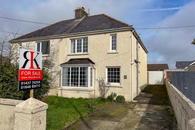 Semi-detached house for sale in Haven Road, Haverfordwest