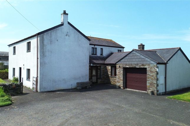 Thumbnail Detached house for sale in Lewannick, Launceston, Cornwall