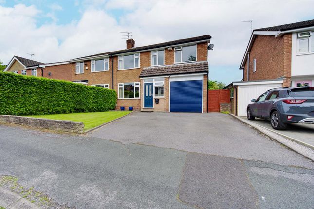 Thumbnail Semi-detached house for sale in Malvern Close, Congleton, Cheshire