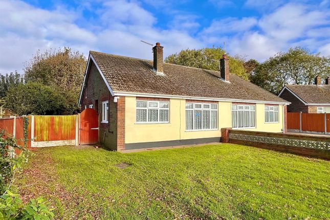 Semi-detached bungalow for sale in Parklands, North Road, Hemsby, Great Yarmouth