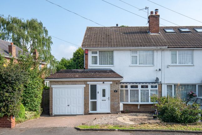 Thumbnail Semi-detached house for sale in Melbourne Road, Bromsgrove, Worcestershire