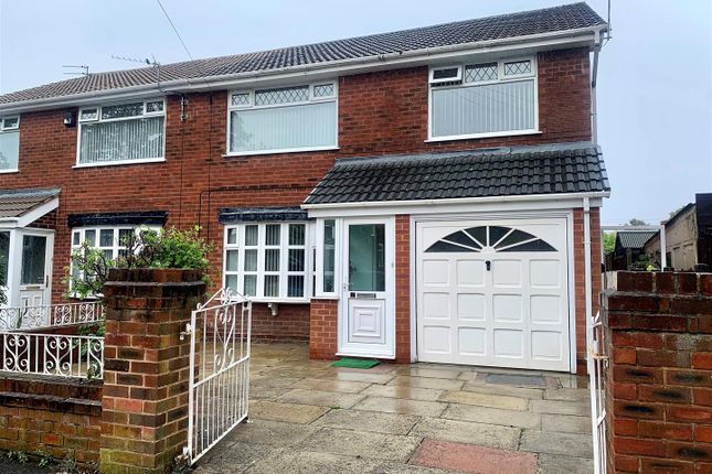 Semi-detached house for sale in Tiverton Road, Urmston, Manchester