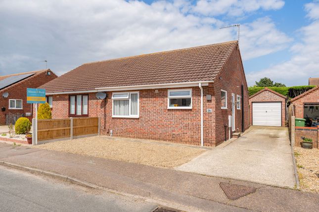 Thumbnail Semi-detached bungalow for sale in Covent Garden Road, Caister-On-Sea, Great Yarmouth