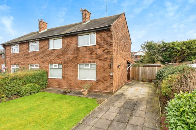 Thumbnail Semi-detached house for sale in Round Thorn, Croft, Warrington, Cheshire