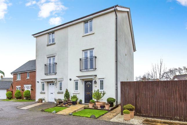 Thumbnail Semi-detached house for sale in Greenhaze Lane, Great Cambourne, Cambridge