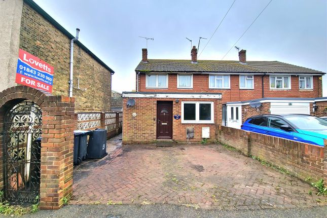 Semi-detached house for sale in Addiscombe Road, Margate