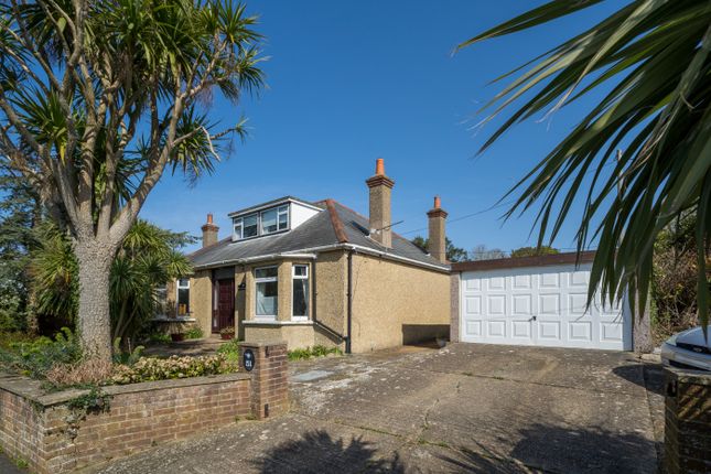 Thumbnail Detached bungalow for sale in Albert Road, Gurnard, Cowes