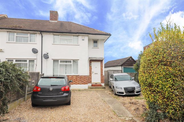 Thumbnail End terrace house for sale in Dudley Drive, Ruislip