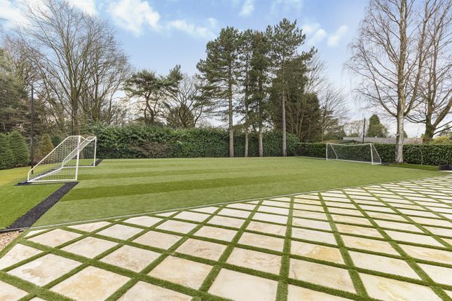 Floodlit Football Pitch