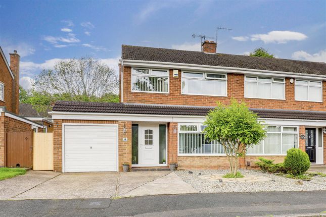 Thumbnail Semi-detached house for sale in Manthorpe Crescent, Sherwood, Nottinghamshire