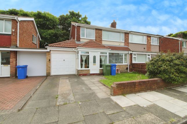 Thumbnail Semi-detached house for sale in Bolam Avenue, Blyth