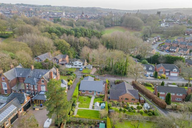 Detached bungalow for sale in Park Road, Leek, Staffordshire