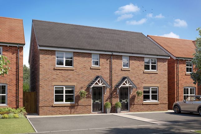 Semi-detached house for sale in "The Galloway" at Lovesey Avenue, Hucknall, Nottingham