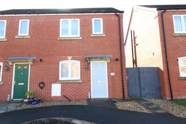 Thumbnail End terrace house to rent in Henry Robertson Drive, Gobowen, Oswestry