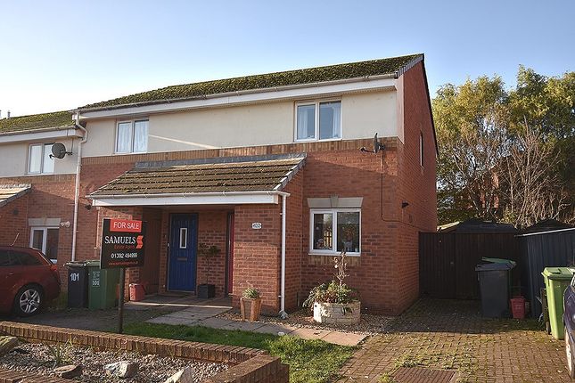 Thumbnail End terrace house for sale in Roundtable Meet, Chantry Fields, Exeter