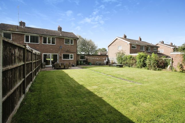 Semi-detached house for sale in Ashover Close, Cosby, Leicester
