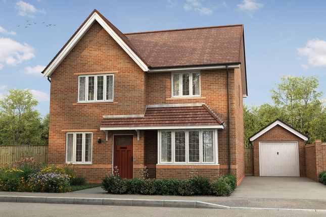 Thumbnail Detached house for sale in "The Langley" at Uppingham Road, Bushby, Leicester