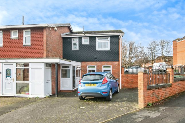 Thumbnail End terrace house for sale in The Furlong, Wednesbury, West Midlands