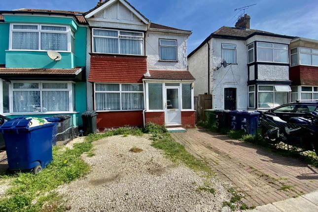 Thumbnail Semi-detached house to rent in Uneeda Drive, Greenford