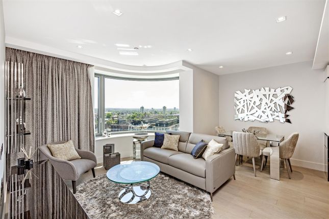 Thumbnail Flat to rent in Tower One, The Corniche, Vauxhall, London