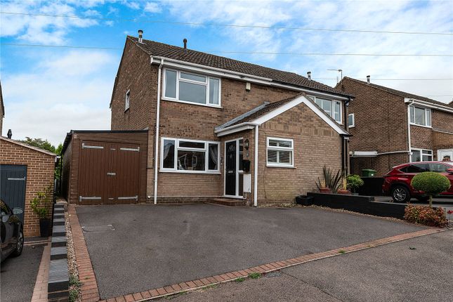 Thumbnail Semi-detached house for sale in Cherry Tree Avenue, Belper, Derbyshire