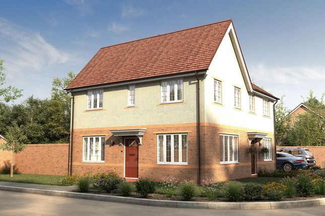 Thumbnail Semi-detached house for sale in "The Lyttelton" at Turtle Dove Close, Hinckley