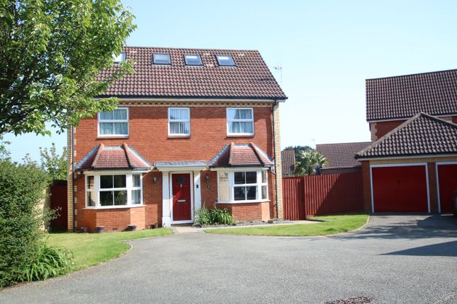Thumbnail Detached house for sale in Willow Close, Claydon, Ipswich, Suffolk