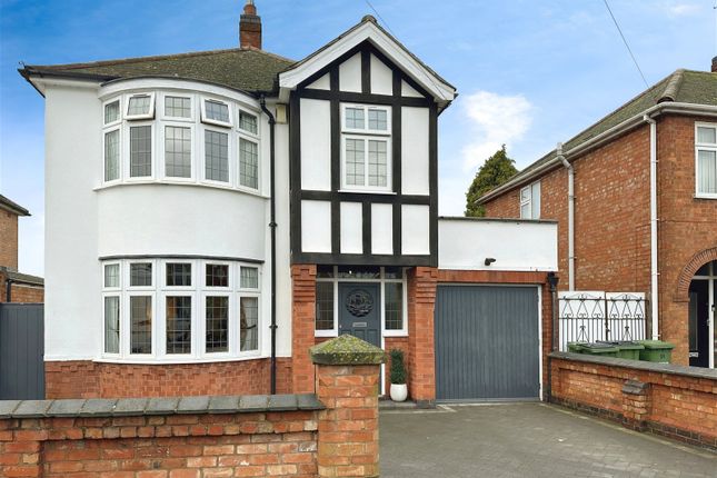 Thumbnail Detached house for sale in Park Drive, Leicester Forest East, Leicester
