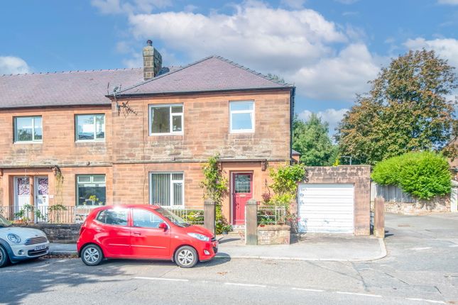 Thumbnail End terrace house for sale in Stewarthall Gardens, Dumfries