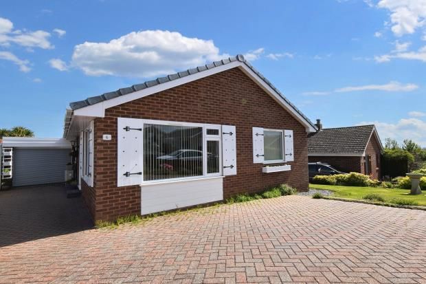 Thumbnail Detached bungalow for sale in Parkside Drive, Exmouth, Devon