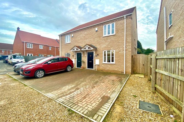 Semi-detached house for sale in Old Bell Way, Wisbech