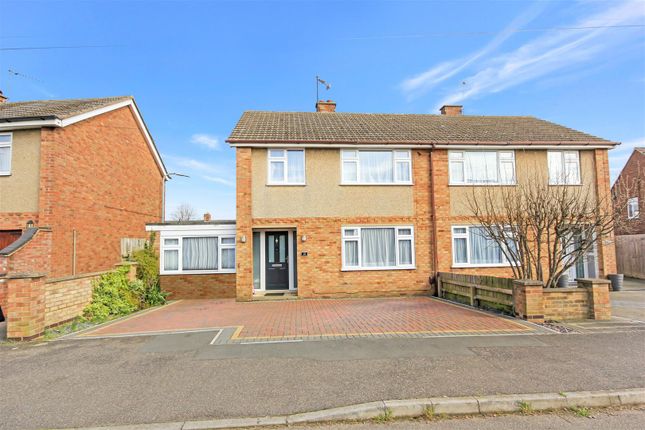 Thumbnail Semi-detached house for sale in Ash Close, Irchester, Wellingborough