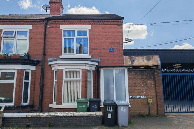 Thumbnail End terrace house for sale in Catherine Street, Crewe