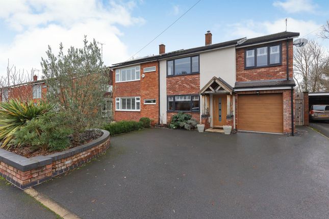 Thumbnail Semi-detached house for sale in Laurels Crescent, Balsall Common, Coventry