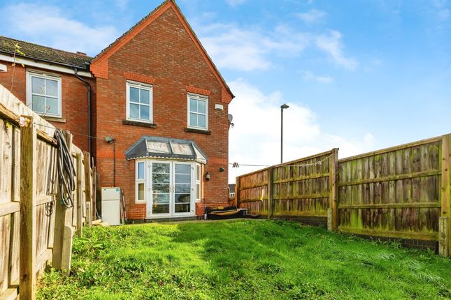 End terrace house for sale in Montgomery Way, Wootton, Northampton