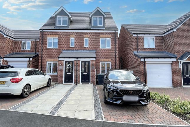 Thumbnail Semi-detached house for sale in Tilery Close, Bowburn, Durham