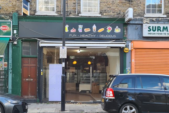 Retail premises to let in 267 New North Road, London