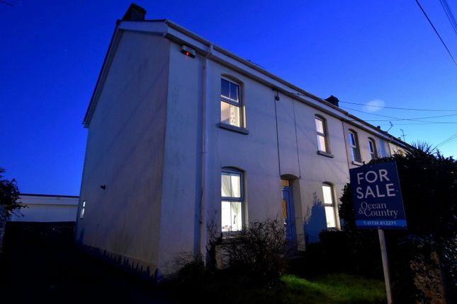 End terrace house for sale in Par Green, Par, Cornwall