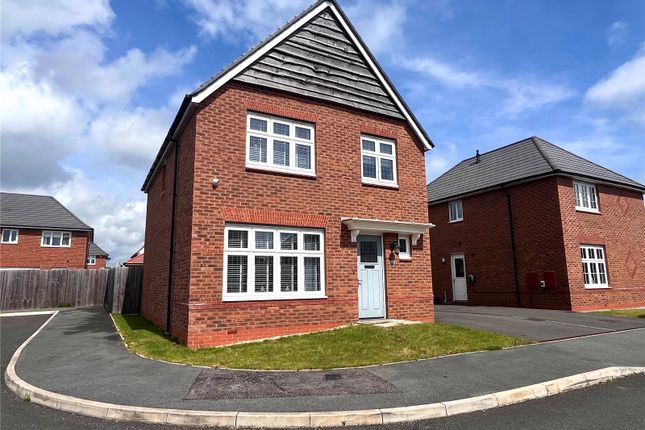 Thumbnail Detached house for sale in Llys Troughton, Penymynydd, Chester, Flintshire