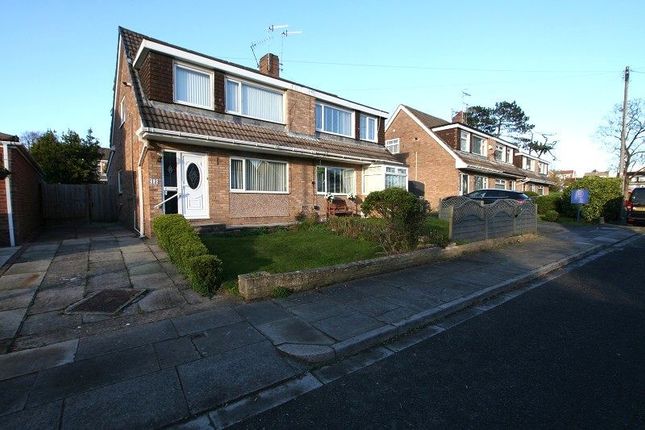 Thumbnail Semi-detached house for sale in Anthorn Close, Prenton, Merseyside.