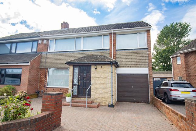 Thumbnail Semi-detached house for sale in Torver Way, North Shields