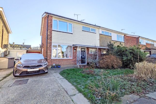 Thumbnail Semi-detached house for sale in The Finches, Thundersley, Essex
