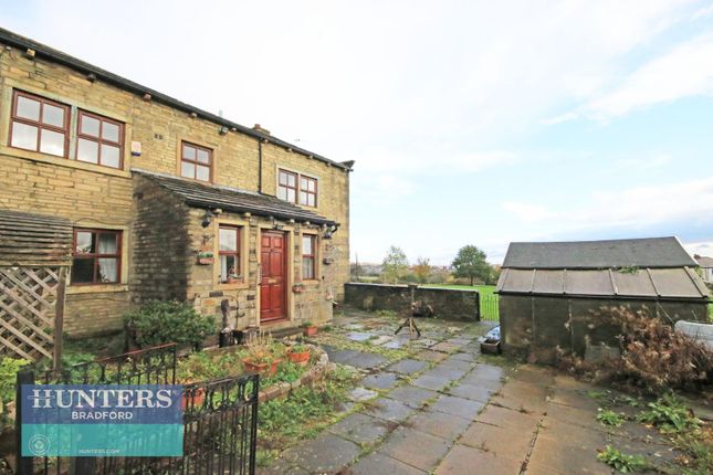 Thumbnail End terrace house for sale in School Green, Thornton, Bradford, West Yorkshire